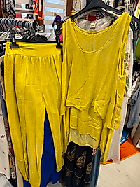 Viskon takım 3.lü sarı
