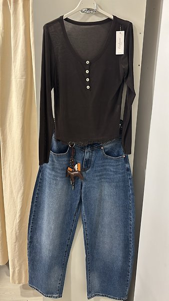 Kasmir bluz dantelli STANDART-Acı kahve