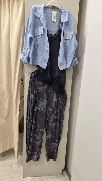 Şal desenli vıskon pantalon st 36/48 beden uyumlıu STANDART-AÇIK KAHVE