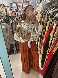 Saten pantalon