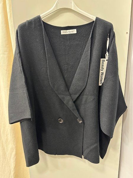 KISA KOLLU YÜN BLAZER CEKET STANDART-ANTRASİT