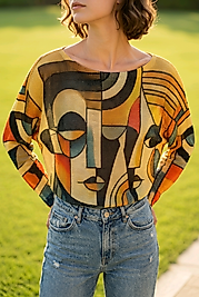 Desenli merserize