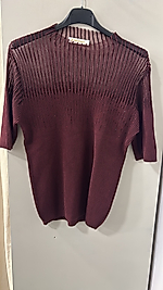 TAŞLI TRİKO S/M-BORDO